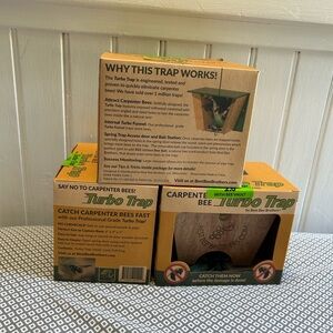 Bee Brothers Bee Traps 3 pack NEW